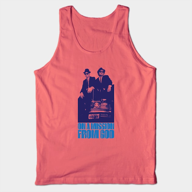 Jake & Elwood Tank Top by attadesign